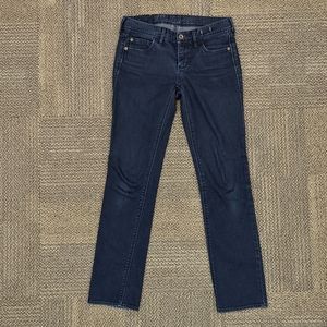 Madewell Dark Wash Straight Jean Sz 27x32